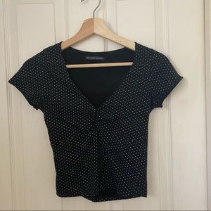 Brandy Melville Polka dot Top